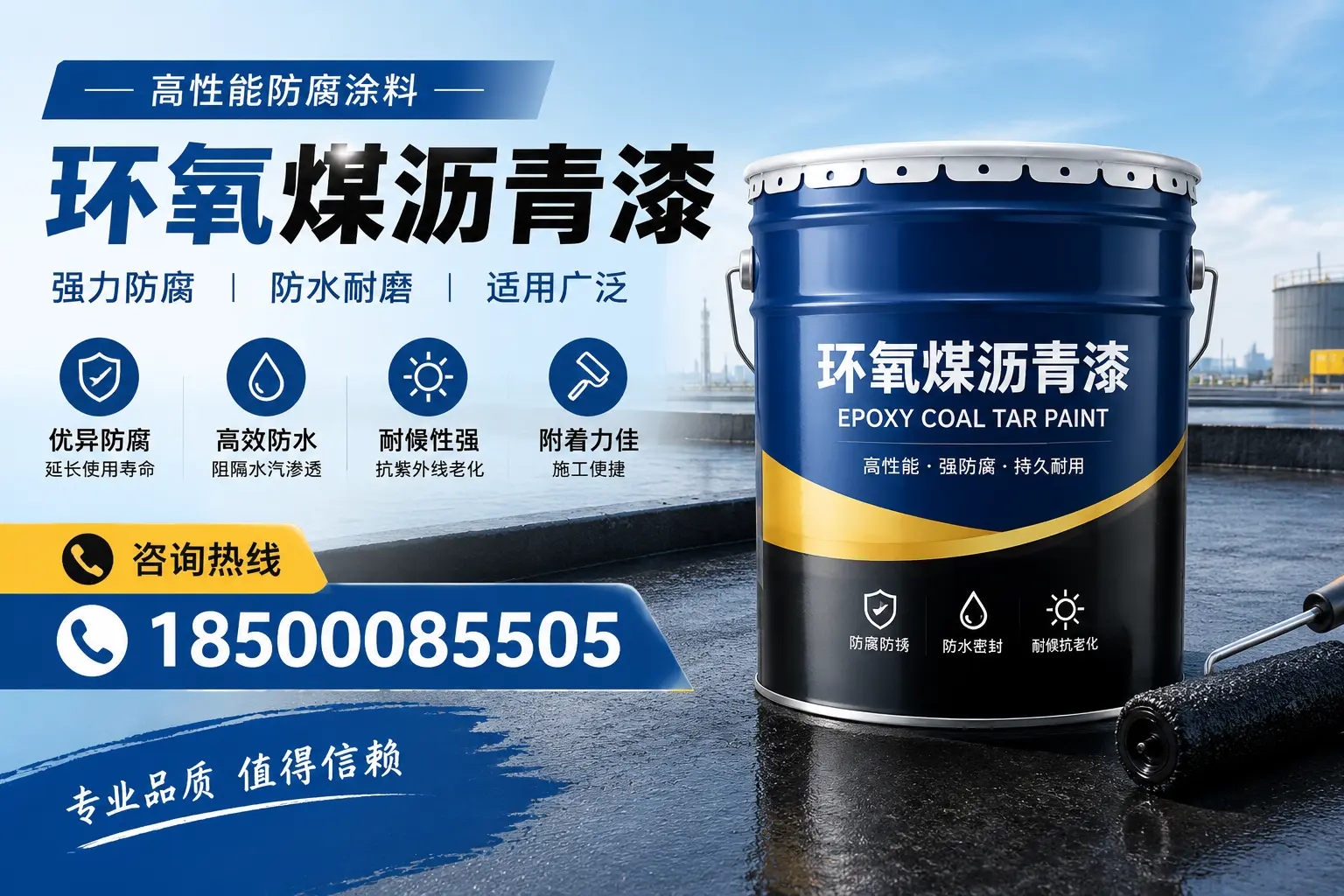 环氧煤沥青漆的主要成分与功能，建阳用户深度了解