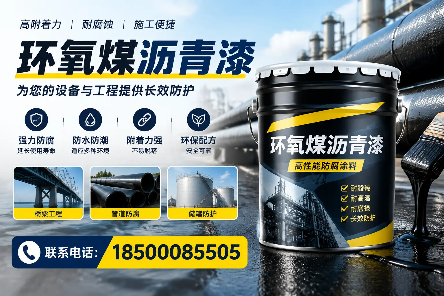 环氧煤沥青漆与其他涂料的对比分析，助力建阳企业决策